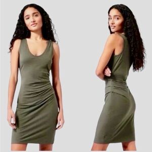 Athleta Della Olive Green Dress. Size XS